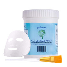 Getitpure Carboxy Co2 gl arc- s nyakmaszk Tmeges mret Minden bortpusra mlyprustisztt maszk (20 alkalmazs x 25 milliliter)