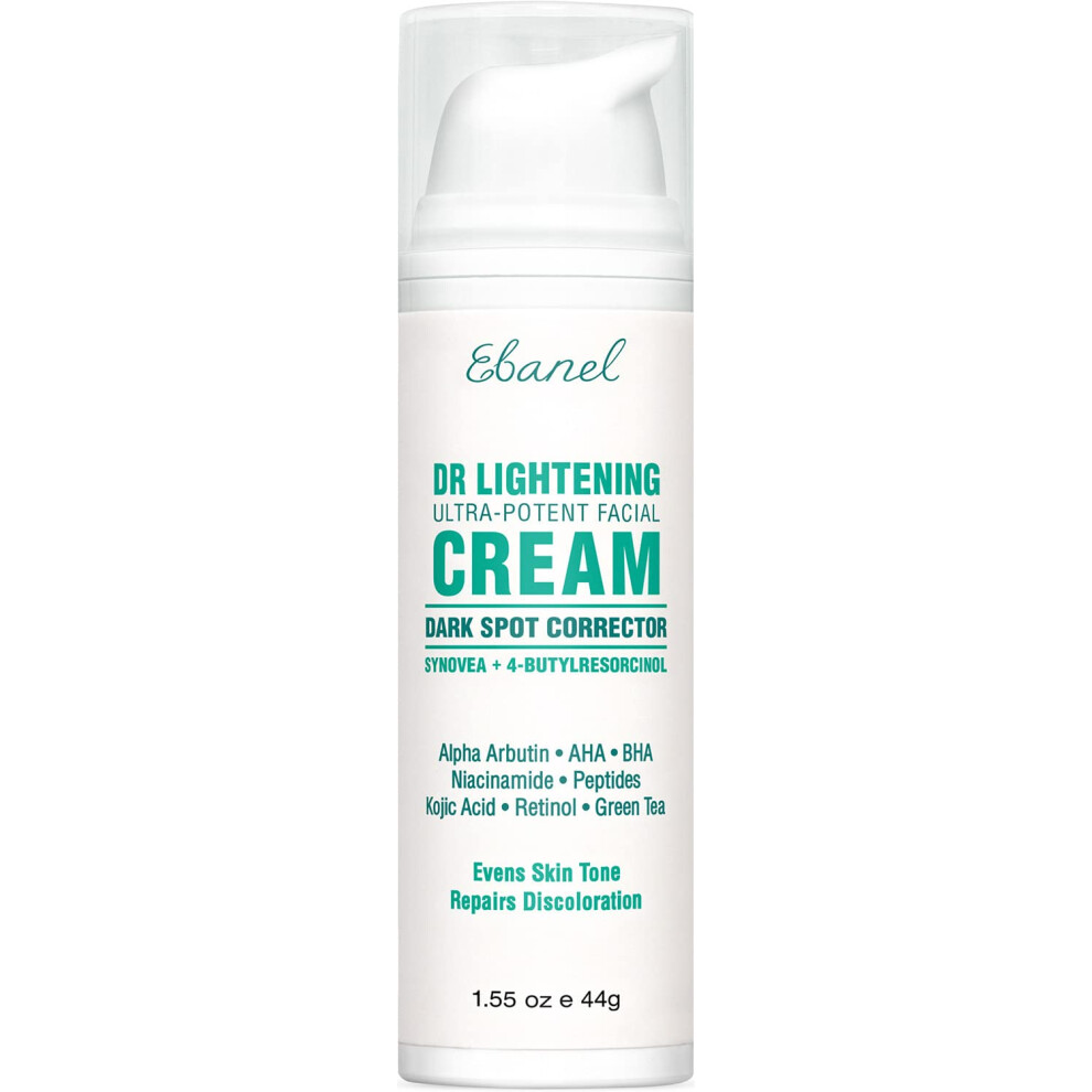 Ebanel Dark Spot Remover for Face Peel Skin Brightening Cream Melasma Hyperpigmentation Treatment Sun Spot Age Spot Freckle Remover Fade Cream  Synove