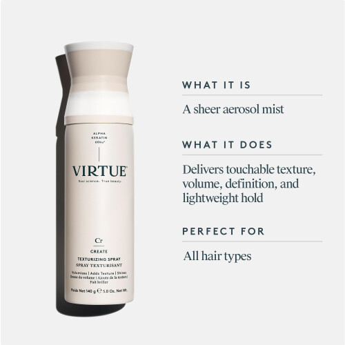 VIRTUE Spray Testurizzante, Senza Solfati, Volume, Lucentezza, Texture, Sicuro per Colore, 5 Oz 1