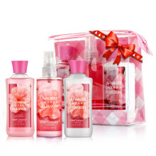 Vital Luxury Bath & Body Care Travel Set - Home Spa Set with Body Lotion Shower Gel and Fragrance Mist Personal Body Care Travel Set for Birthd