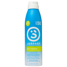 Surface Dry Touch Spray fnyvdo vzll UVA/UVB szles spektrum, gyorsan szrad vdelem PABA mentes - 6 uncia - SPF 50-1 CSOMAG