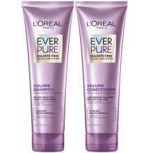 L’Oréal Paris EverPure Volumen-Shampoo & Spülung für coloriertes Haar – sulfatfrei, parabenfrei, vegan, 2er-Set, 246 ml