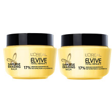 L'Oreal Paris hårvård elvive total reparation 5 skador som raderar balsamkonditionering hårmask för skadat hår med mandel och protein 8.5 fl; oz