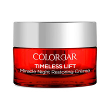 Colorbar Timeless Lift Miracle Night Restoring Crme - Krem nawilzajacy twarzy dla kobiet - Nocny krem ??przeciwagrozny dla twarzy z kompleksem Vi