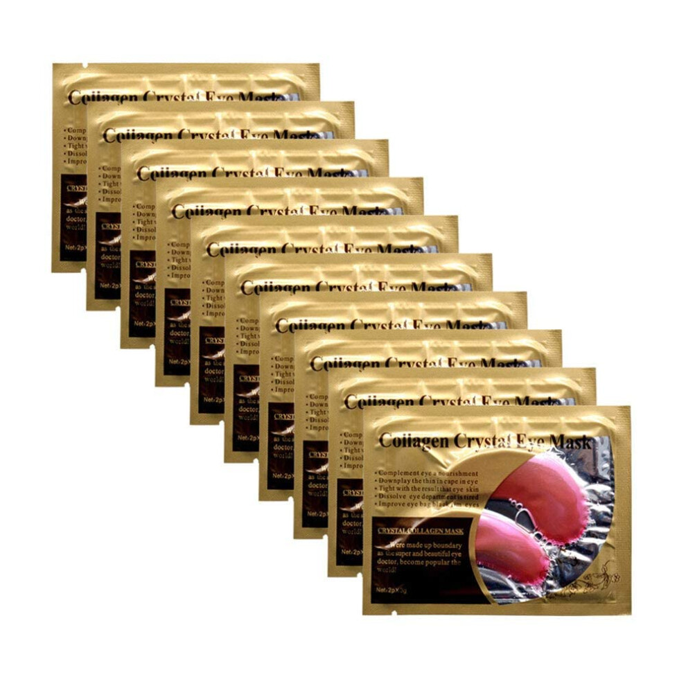 Permotary Dark 30 Pairs Gel Collagen Eye Pads Crystal Collagen Under Eye Mask For Moisturizing Reducing Fine Lines& Circles& Puffy Eyes Under Eye Patch