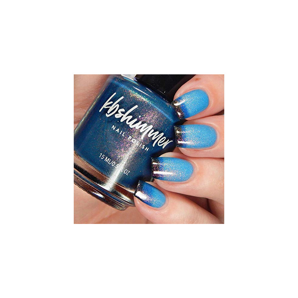 Kbshimmer Pool Shark Tri-Thermal Nail Polish - 0.5 Oz Full Sized Bottle