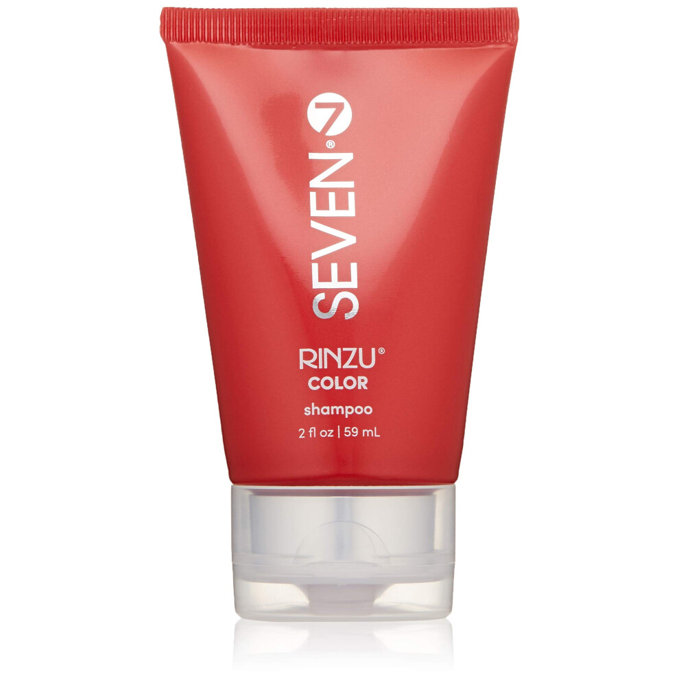 Seven Rinzu Color Shampoo, Haarpflege Fur Coloriertes Haar, Sulfatfrei, Spendet Feuchtigkeit, Starkt Und Verlangert Die Farbbestandigkeit Mit Alo-image