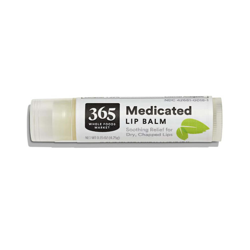 365 Od Whole Foods M 365 By Whole Foods Market Lip Balm Medicated 0.15 Ounce