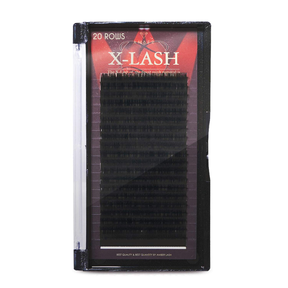 Lash Amber Amber Lash X-Lash Mink Lash For Eyelash Extension Thickness 0.15Mm (11Mm L+)