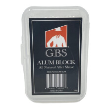 G.B.S Alaun-Block, rein natrliches Deodorant  beruhigend nach der Rasur, ein Muss fr jeden Nassrasierer, Heilmittel gegen Schnittwunden, die durch
