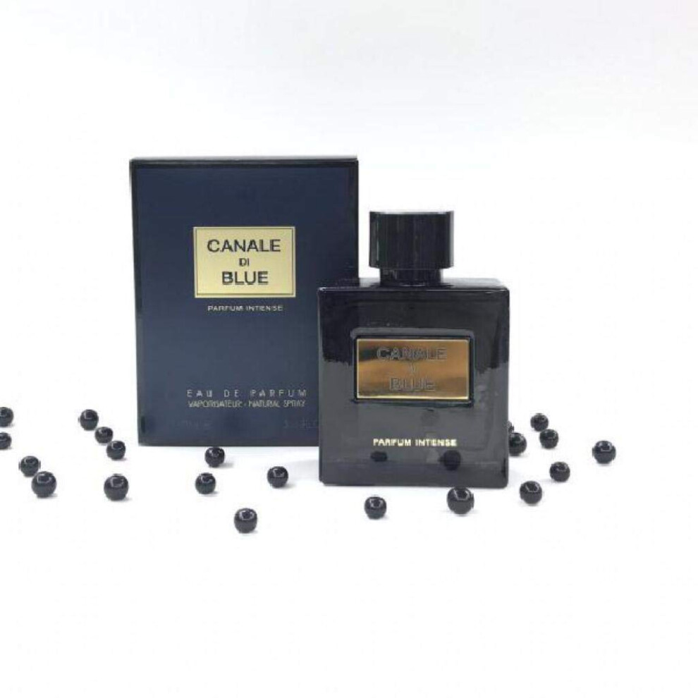 Duftwelt Fragrance World Canale Di Blue Intense For Men - 3.4 Oz Edp Spray