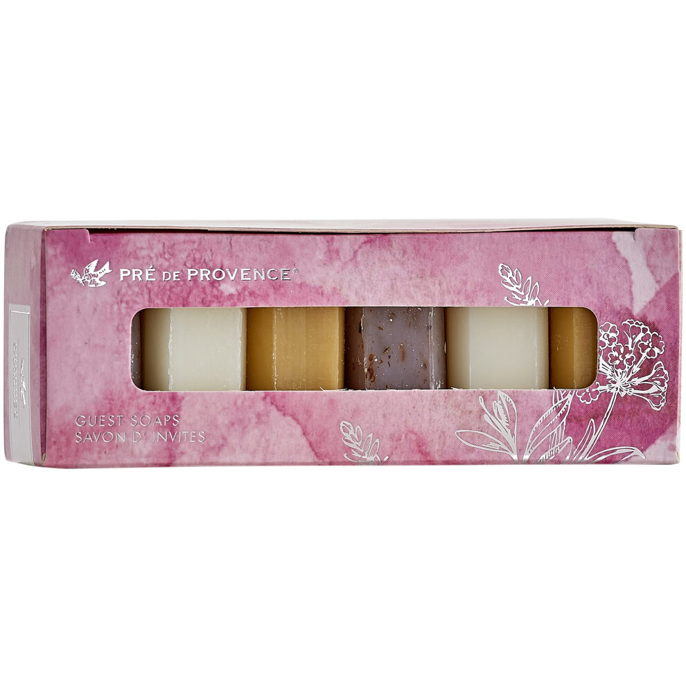 Pr De Provence Pre De Provence Luxury Box Of Guest Gift Soap (Set Of 6) - Assorted