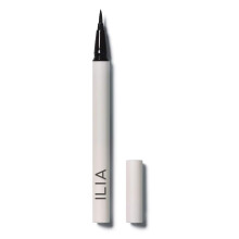ILIA     Clean Line Liquid Liner | Ungiftig, vegan, tierversuchsfrei, schnelltrocknend, ru   frei, wasserfest, mit Pr   zisionsspitze (Schwarz 0,01 fl