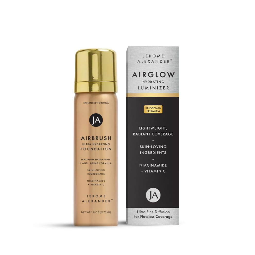 Jerome Alexander Bronze Magicminerals Airglow Tinted Highlighting Night Mist Illuminating Airbrush Tinted Moisturizer Spray | Glow