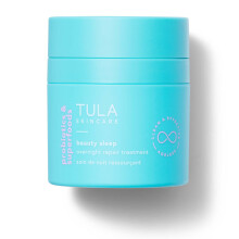 TULA Skin Care Beauty Sleep Overnight Repair Treatment ??regedsgtl jszakai krm termszetes peptideket, AHA-kat, Retinol C-vitamint tartalmaz