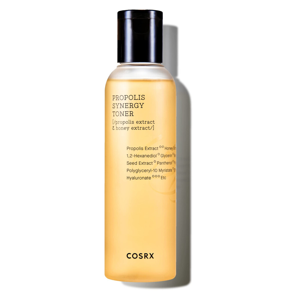 COSRX Full Fit Propolis Synergy Toner  280ml / 9.46 fl.oz | Instant Moisture Boosting Toner  Propolis 72.6% Honey 10.7% Panthenol  Korean Skin Care
