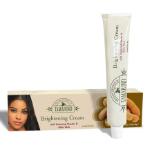 Organic Extract of Tamarind, Skin Brightening Cream - 1.7 fl oz / 50 ml - Dark Spot Cream for Hands, Knuckles, Body, Face, Underarm, Intimate Areas, w