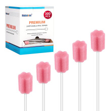 300 db-os szjtrlokendo zestetlen s steril, eldobhat szjpol trlokendok szjtiszttshoz Egyedi csomagolsban (Blossom Pink)