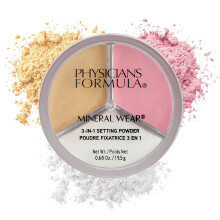 Physicians Formula Mineral Powder Wear 3 az 1-ben bellt pder arcsmink Cskkenti a fnyt Brighten Baked | Borgygysz ltal tesztelt, klinikailag