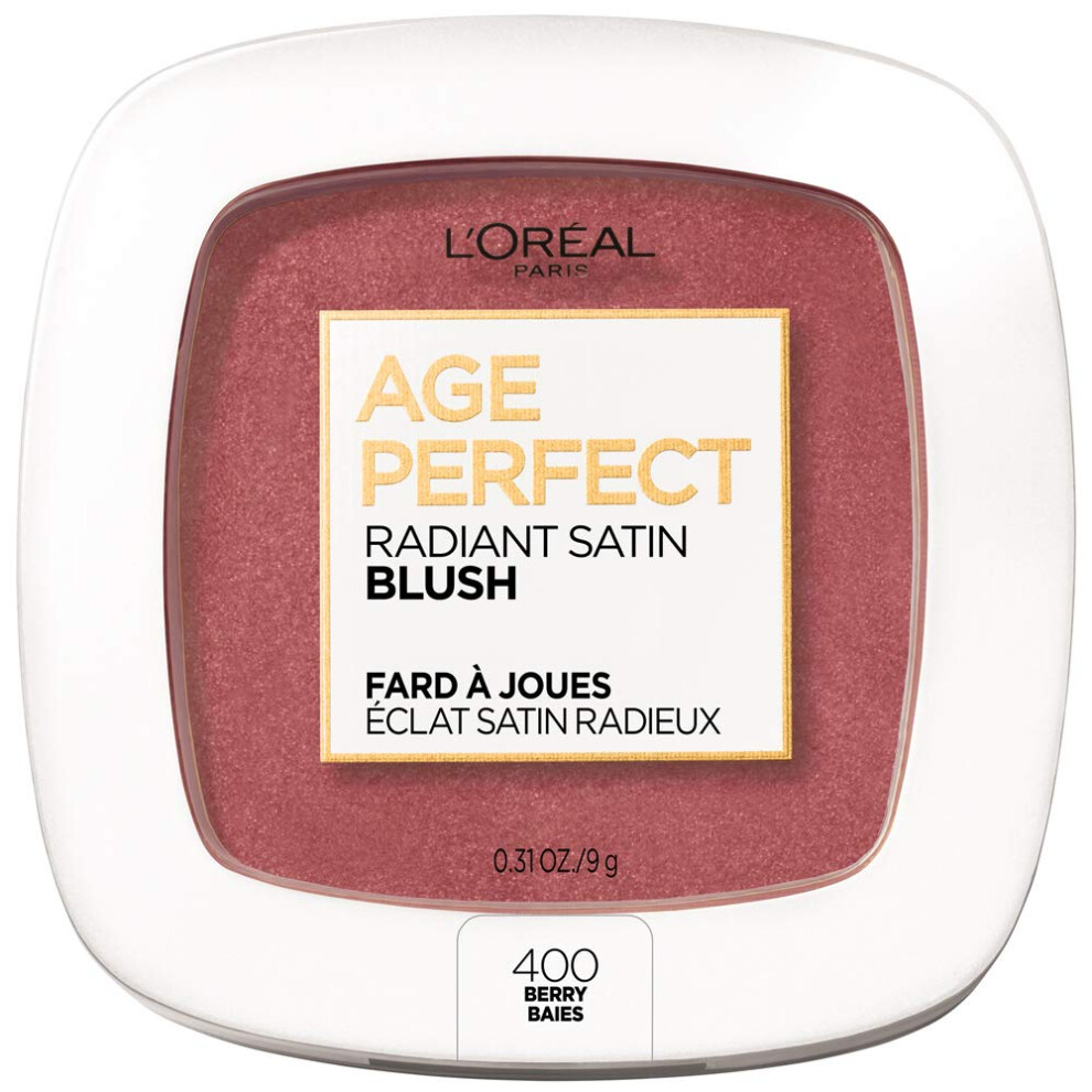 LâOrã©Al Paris Lor?Al Paris Age Perfect Radiant Satin Blush With Camellia Oil Berry