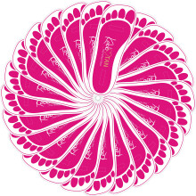 200 Paar (400 voet) Wegwerp Spray Tan Voeten Pads - Roze Voetpads voor Spray Tanning