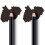 BaeBlu Natural Hypoallergenic Eyeliner Pencils Double Brown Pack 2