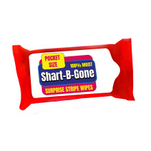 Shart Be Gone Surprise Stripe Wipes - Sjove fugtservietter til teenagere og voksne - Rejsest?rrelse
