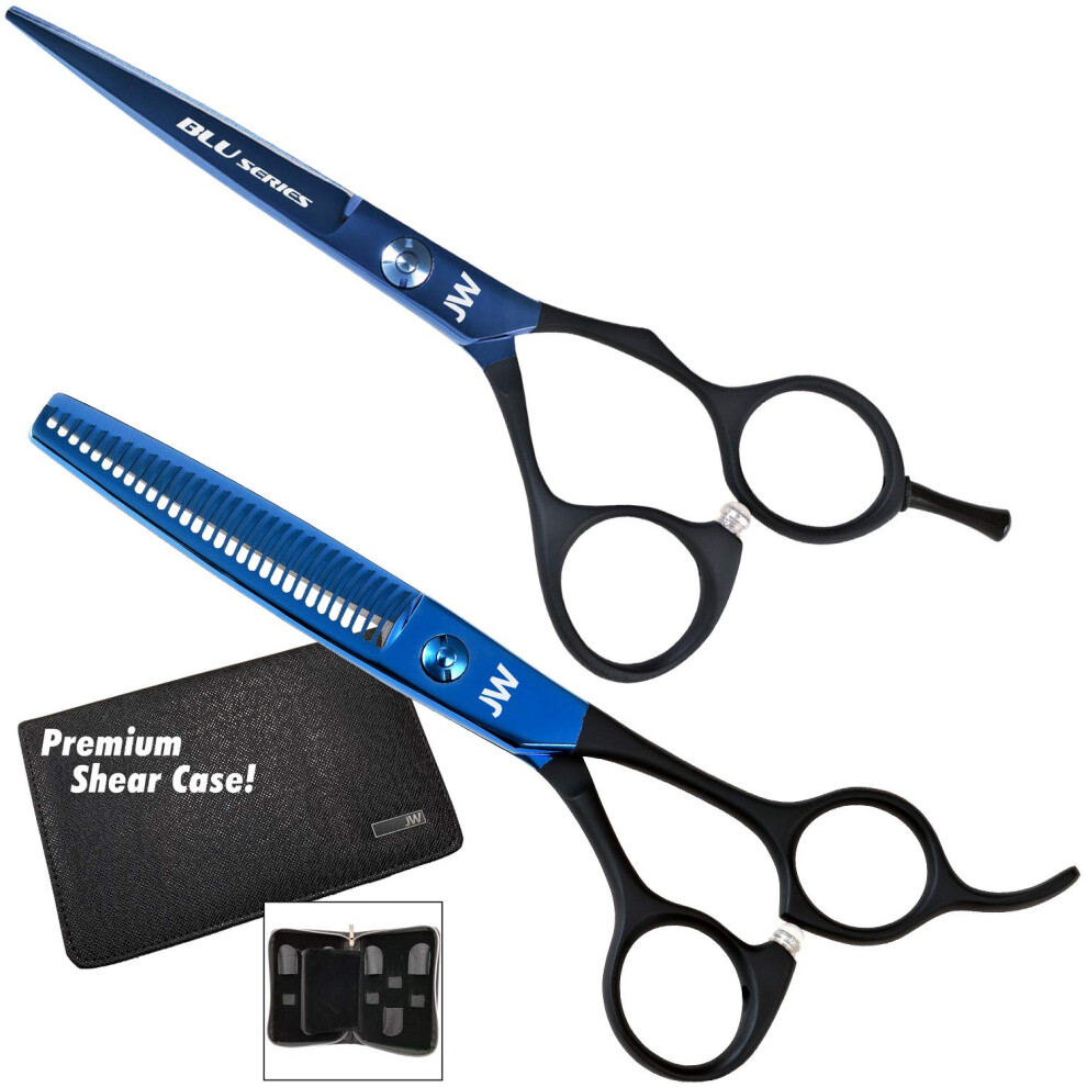Jw No Nice Jw Blu Duo - Matching Shear & Thinner (5.75 Inches)