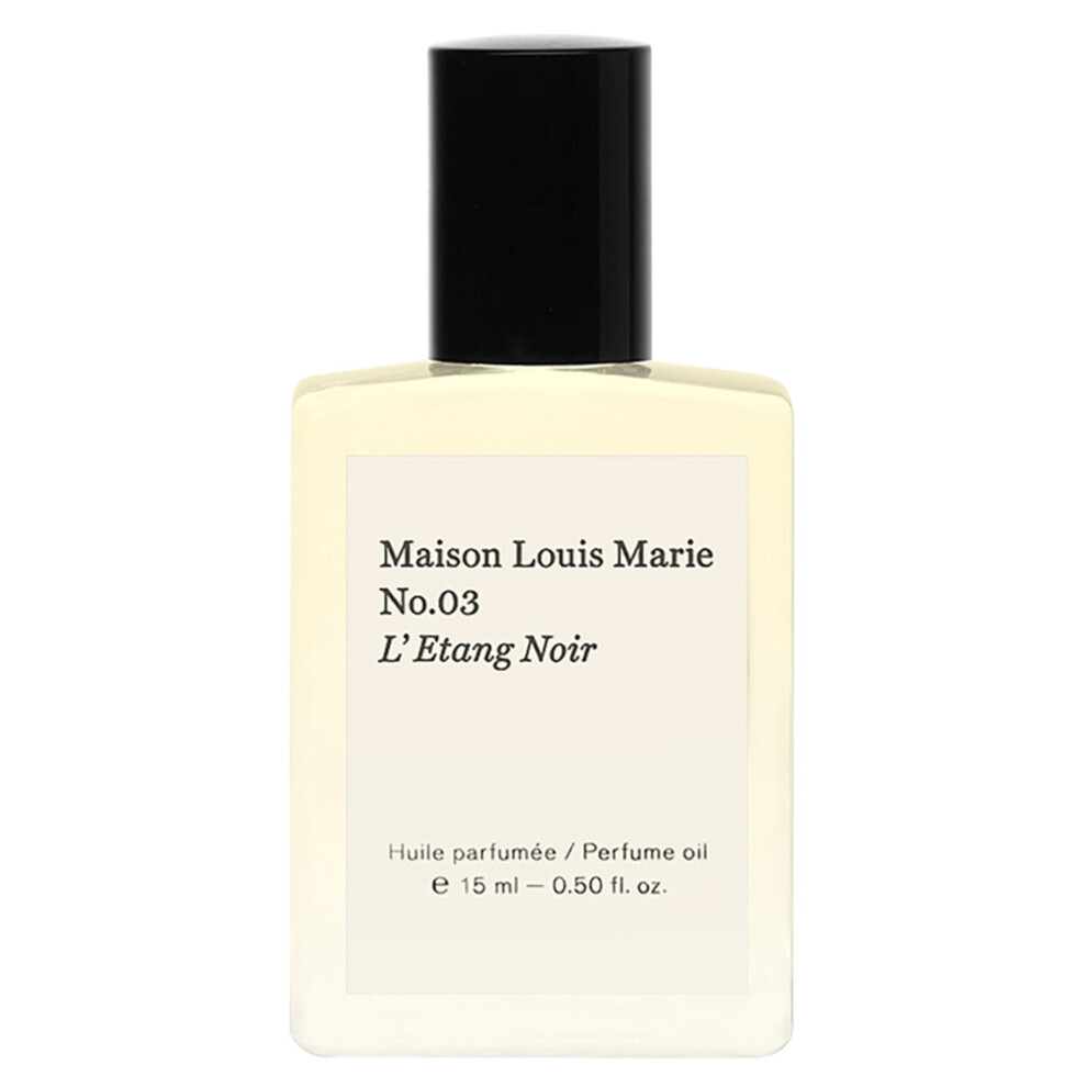 Dom Ludov Ta M Rie Maison Louis Marie - No.03 L'etang Noir Natural Roll-On Perfume Oil | Luxury Clean Beauty + Non-Toxic Fragrance (0.5 Fl Oz | 15 Ml)