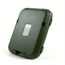 (green) Metal Wallet RFID Block Mens Ultra Thin Aluminum Card Holder