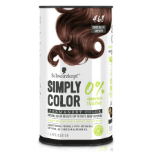 Schwarzkopf Simply Color Coloration capillaire 4.68 Chocolat Cerise 1 application - Coloration capillaire permanente pour des cheveux d'apparence sain