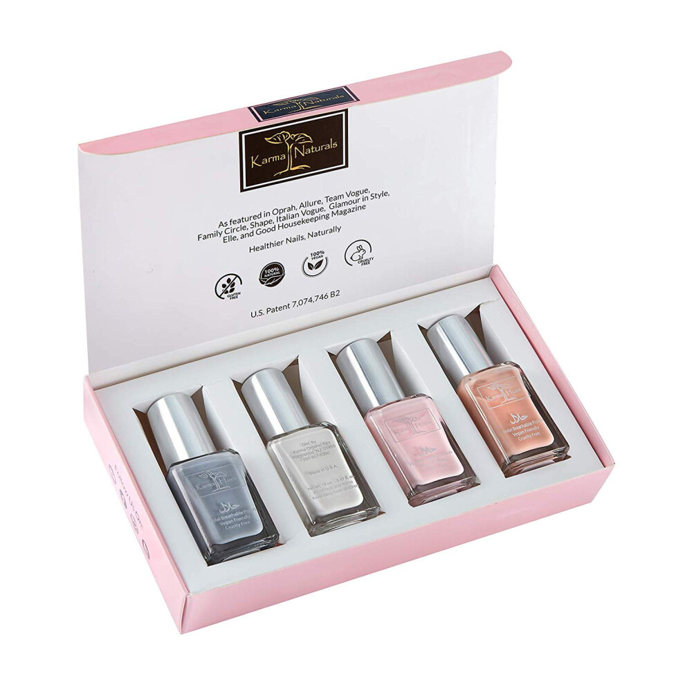 Karma Organick Karma Organic Beautiful Halal Nail Polish Set- Non-Toxic Nail Art Vegan And Cruelty-Free Nail Paint