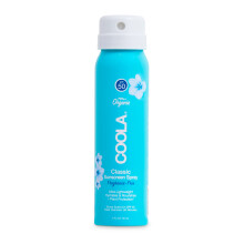COOLA Organic Sunscreen SPF 50 Sunblock Spray Dermatologist Tested Skin Care for Daily Protection Vegan and Gluten Free Fragrance Free 2 Fl O