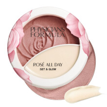 Physicians Formula Ros All Day Set & Glow Highlighter Gesichts-Make-up-Puder Aufhellende Rose, Dermatologe gepr ft