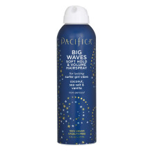 Pacifica Beauty Big Waves Spray de Côco, Baunilha & Sal Marinho, Controla Frizz & Adiciona Volume, 6 Fl Oz