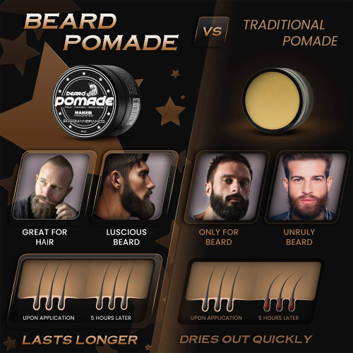 Bossman Pomade για Μαλλιά & Γένια - Ενυδατική με Μεσαία Στήριξη και Έλεγχο 1