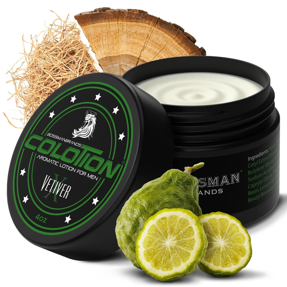 Bossman Colotion - 2 Na 1 Meski Balsam I Wodociag - Krem ??Nawilzajacy - Nawilzajacy Balsam Pachnacy - Meski Balsam Pachnacy Do Codziennego Uzyci-image