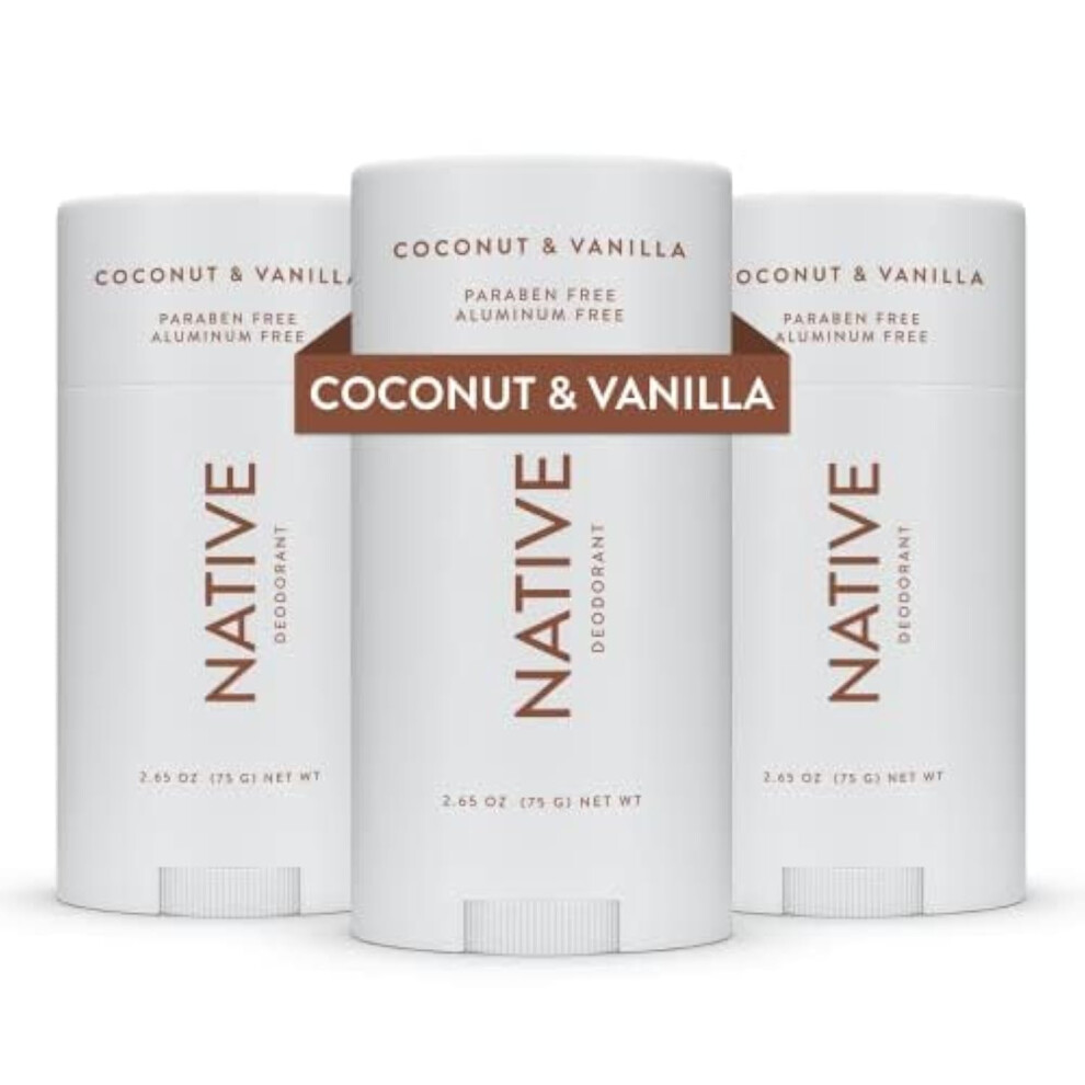Native Deodorant Contains Naturally Derived Ingredients, 72 Hour Odor Control | Deodorant For Women And Men, Aluminum Free With Baking Soda, Coconut O