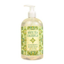 Greenwich Bay Trading Company Botanical Collection: Mydlo na ruky s bielym cajom a necht kom 473 ml