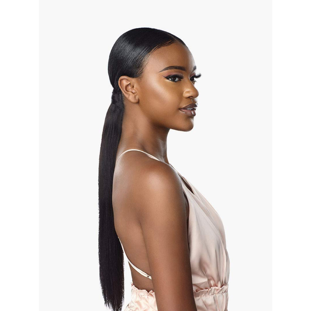 Senzacn Sensationnel Human Hair Pony Wrap Empire Yaki 16" (4)