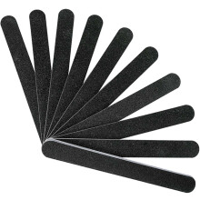 Karlash Professional Dobbeltsidet Emery Board 7"""" sort neglefil 100/100 10 stk.