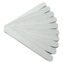 Karlash Professional Dobbeltsidet Emery Board 7"""" Zebra neglefil 100/100 10 stk.