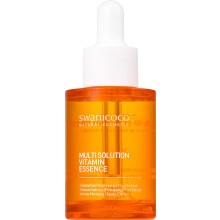 Swanicoco Multi Solution Vitamin Essence - 70 ml (2.3 fl.oz) Moisturizing Brightening Contains Watery Complex and Pore Cleaner Complex 82% Hippop