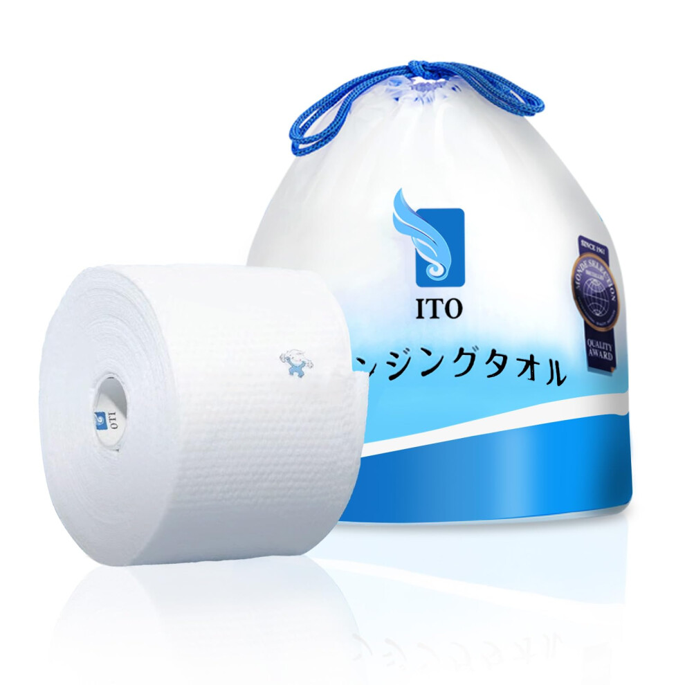 Ito Disposable Face Towel 70 Count Ultra-Soft 1-Second Quick-Dry Face Towels Gentle For Sensitive Dry Oily Skin Facial Towels For Daily Cleansing M
