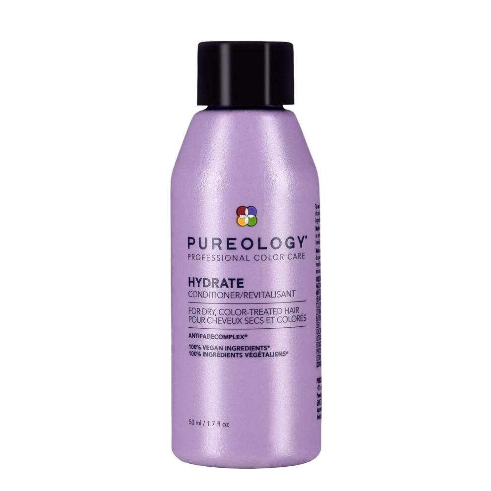 Pureology Hydrate Moisturizing Conditioner | For Medium to Thick Dry  Color Treated Hair | Sulfate-Free | Vegan