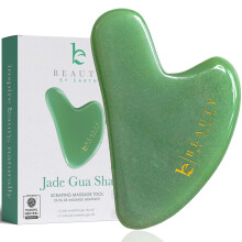 Beauty By Earth, Jade Gua Sha, Schabmassage-Werkzeug, 1 Stück