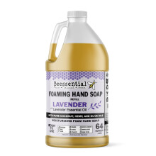 Beessential All Natural peniv mydlo na ruky, n pln 64 oz levandula | Vyroben s hydratacnou aloe vera a medom - vyroben v USA