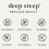 Deep Steep Schaumbad 17 Unzen (2er-Pack) (Honigbl  te) 3