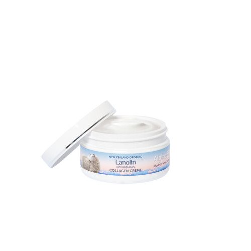 Pflegende Kollagencreme mit neuseel  ndischem Bio-Lanolin. 1