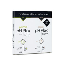 pH Plex Steps 1&2 Protect & Repair Hair Care Treatment - Use with Home Hair Color & Bleach Products - Salon Quality Professional Results at Home - Fri